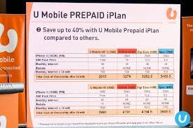 How much is that iphone in the window? U Mobile Iphone 6 And Iphone 6 Plus Plans Are Insane From Rm98 Per Month