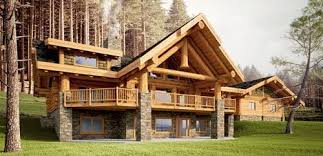 Supporting the home's brick veneer while cutting through the concrete foundation required careful planning and good temporary support. 3000 4500 Sqft Log Home And Log Cabin Floor Plans Pioneer Log Homes Of Bc