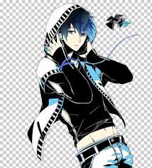 Image of anime wallpapers hd desktop backgrounds wallpapermaiden. Hoodie Blue Eyes Anime Boy 728x802 Wallpaper Teahub Io