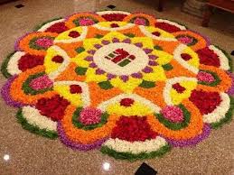 10 Trending Pookalam Designs For Onam Rangoli Designs Flower Pookalam Design Colorful Rangoli Designs