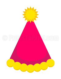 Birthday Photo Booth Props Printable Templates Birthday Hat Photo Booth Prop Photo Booth Props Birthday Hat Photo Booth