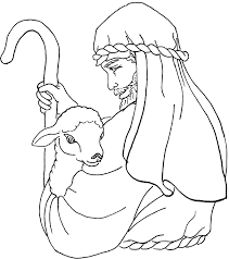 Personal and commercial use is allowed, but the files themselves cannot be resdistributed electronically. The Shepherd Coloring Page Sermons4kids