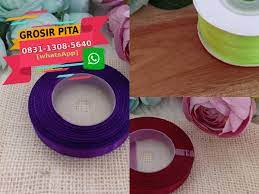 Jual Pita Jala Untuk Rok 0831 1308 5640 Whatsapp Warna Pastel Pita Bunga Pita