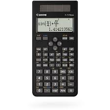 The result is visible immediately and you have all the options you need to perform calculations. Canon Scientific Calculator F717sga Big W