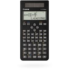How to use memory on a calculator. Canon Scientific Calculator F717sga Big W