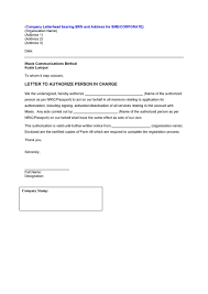 As a parent, you may need for it someone to look after your child. 46 Authorization Letter Samples Templates á… Templatelab