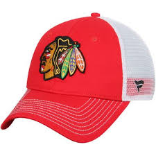 Chicago Blackhawks Core Trucker Adjustable Snapback Hat