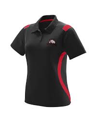Black And Gold Polo T Shirt Ladies All Conference Sport Shirt