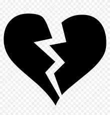 Aesthetic Broken Heart Png Broken Heart Emoji Clip Art Broken Heart Images