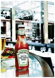 The sweet spot to tap on the heinz bottle is the embossed 57 on the neck. Heinz Tomato Ketchup On Behance