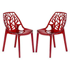 Ivy Bronx Kimonte Dining Chair Finish Transparent Red Eetkamerstoelen Zwarte Eetkamerstoelen