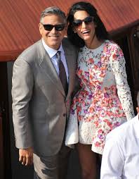 Für george clooney (58) und seine bildhübsche gattin amal clooney. Venedig Traum Alle Bilder Zur Hochzeit Von George Clooney Grazia Deutschland