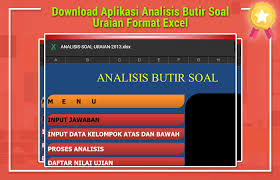 May 22, 2019 · analisis butir format analisis butir soal kurikulum 2019 download juknis osn o2sn dan fls2n jenjang sd tahun 2019 middot juknis bos. Download Aplikasi Analisis Butir Soal Uraian Format Excel Operator Sekolah