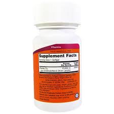 Now Foods فيتامين د 3 ذو فعالية عالية 250 مكجم 10 000 وحدة دولية 120 كبسولة هلامية Now Foods Food Vitamins