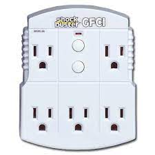 A ground fault circuit interrupter (gfci) outlet is a special type of circuit breaker that can automatically shut off power directly at the outlet when it detects an electrical fault. Gfci Plug In Adaptor Conney Safety
