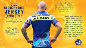 Shop the parramatta eels, parramatta eels jersey,cheap parramatta eels jersey with the lower the parramatta eels 2019 men's indigenous jersey was designed by eels indigenous players parramatta eels and macron are proud to release the 2021 alternate jersey. Parramatta Eels On Twitter Our 2020 Nrl Indigenous Round Jersey Buy Now Https T Co Qjj3ottify Parradise Nrlindigenous