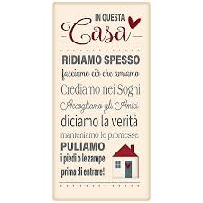 La casa delle idee offre un servizio di riparazioni sartoriali su qualsiasi capo d'abbigliamento, e. Tavola Con Frase Casa Di L Angolo Delle Idee Cp Tavola Cf 03 Oggettistica L Angolo Delle Idee