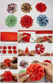 Make beautiful paper rose flower with cra. How To Make Easy Modular Paper Flower Diy Paper Flower Step By Step Making Tutorials Paper Flowers Craft Paper Flower Tutorial Paper Flowers
