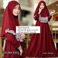 Busana muslim identik dengan pakaian yang menutupi aurat tubuh kita. Harga Baju Muslim Anak Perempuan Terbaik Pakaian Muslim Anak Fashion Muslim Juni 2021 Shopee Indonesia