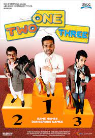 One Two Three Bollywood Movie Trailer | Review | Stills
