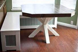 Os home and office furniture. How To Build A Diy Dining Table With Cross Legs Thediyplan