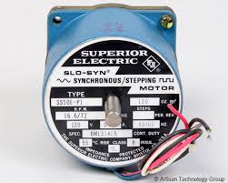 This particular stepper motor that i am using has 5 wires, implying that it is to be run as a unipolar stepper motor. Danaher Motion Superior Electric Ss50e P1 Slo Syn Synchronous Stepper Motor Price Specs