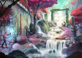 Landscape plans do just that by turning ideas into visuals. Part 1 Concepts And Line Art Creating A Fantasy Landscape 1 By Falynevarger Clip Studio Tips