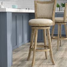 Rebecka 29 Swivel Bar Stool Bar Furniture French Country Bar Stools Bar Stools With Backs