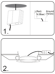 It has an aluminum heatsink for efficient heat dissipation, and a state of the art led driver which gives it excellent dimming performance. 6 5 7 Inch Dimmable Led Recessed Downlight With Junction Box 110v 16w 1280lm 6000k Daylight Cri 80 With Led Driver No Can Needed Retrofit Lighting For Home 6 Pack Amazon Com