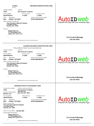 Business agreements and transactions are documented with effective dates, which are the times when parties to the contract begin their obligations to perform under the. Sample Auto Insurance Card Template Vehicle Insurance Liability Insurance
