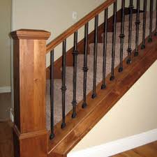 Wrought iron stair spindles provide a classic, sleek look. Wrought Iron Spindles Houzz