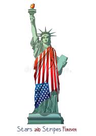 American Fourth July Flags Vector Eps Ai Jpg Freedom Statue Liberty 4th Julys Stars And Stripes Stock Vector Illustration Of Beautiful Happy 95311234 The statue of liberty (liberty enlightening the world; american fourth july flags vector eps