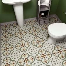 Home depot vanities with top. Merola Tile Revival Memory Encaustic 7 3 4 In X 7 3 4 In Ceramic Floor And Wall Tile Frc8revm The Home Depot Ceramic Floor Ceramic Floor Tiles Tile Floor