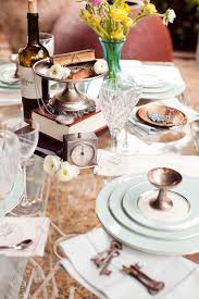Vintage Wedding Ideas Second Hand Dishes And Tableware Wedding Table Decorations Vintage Vintage Wedding Table Settings Vintage Wedding Table