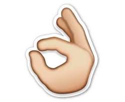 Jelqing Clipart Sign Hand Hand Emoji Ok Hand Sign Emoji Stickers