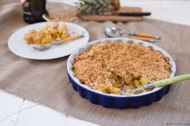 Crumble D Ananas Coco Et Rhum Recette Crumble Ananas Crumble Recettes De Cuisine