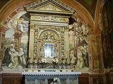 Duccio's maestà , which was commissioned by the city of siena in 1308, was instrumental in leading italian painting away from the hieratic representations of byzantine art and directing it towards more direct presentations of reality. Basilica Di San Domenico Siena Wikipedia