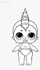 Cute and kawaii lol dolls coloring page for girls. L O L Surprise Doll Png Lol Boy Dolls Coloring Pages Transparent Png Kindpng