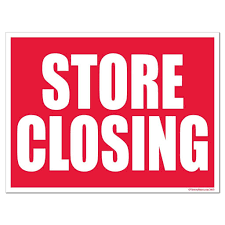 Store Closing Sign Or Sticker 1 In 2021 Corrugated Plastic Signs Plastic Signs Corrugated Plastic
