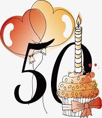 الذكرى الخمسين عيد ميلاد ناقلات عيد ميلاد زخرفة المتجه Png والمتجهات للتحميل مجانا 50th Birthday Wishes Happy 50th Birthday Happy Birthday Wishes Cards