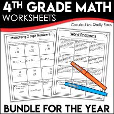 Check spelling or type a new query. 4th Grade Math Worksheets For The Year Appletastic Learning