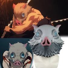 His lifetime of regret came to an end when genya sacrificed himself for his brother and wished for him to live a life full of happiness. Buy Demon Slayer Kimetsu No Yaiba Cosplay Pig Mask Hashibira Inosuke Latex Masks Kids Adult Helmet Halloween Party Masquerade Prop At Affordable Prices Free Shipping Real Reviews With Photos Joom