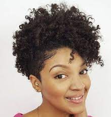 75 Most Inspiring Natural Hairstyles For Short Hair Natural Hair Styles Curly Hair Styles Short Natural Hair Styles