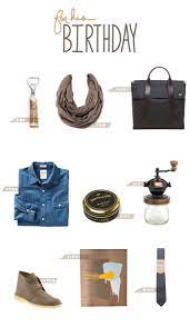 From thoughtful gifts he'll cherish forever, to kitschy stocking stuffers just for fun, we've got gift ideas for men that your husband, dad, brother, or 56 best gift ideas for men who claim they don't need anything. 7ismylife A Birthday Gift For A Man