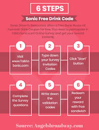 Sonic Free Drink Code How To Get Sonic Free Drink Code Sonic Printable Coupons Infographic Templates Infographic Best Cryptocurrency