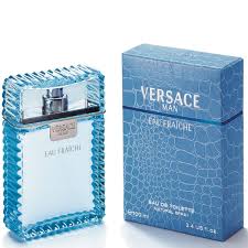 Amazon Com Versace Man Eau Fraiche By Gianni Versace Edt Spray 3 4 Oz For Men Eau De Parfums Beauty