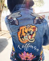 I believe that everyone who threads a needle wants to know how to make patches with their embroidery machine. Diy Embroidered Patch Denim Jacket Honestly Wtf