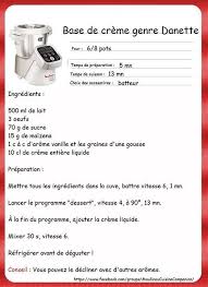 Base De Creme Genre Danette Recette Companion Recette Companion Moulinex Compagnion Recette