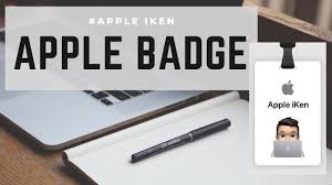 How To Get Your Official Apple Badge Apple Store Memoji Badge Youtube