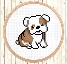 Choose from annie's wide range of counted cross stitch patterns to find a project perfect for your home décor, gift giving, or other creative use. Dog Cross Stitch English Bulldog Counted Cross Stitch Cross Stitch Patterns Modern Cross Stitch Patterns Kits How To Deshpandefoundationindia Org